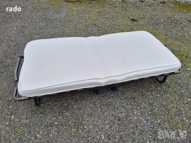 Сгъваемо Легло с Матрак , снимка 4 - Спални и легла - 52621512