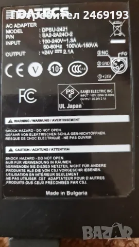Захранванващ адаптeр 24 волта, снимка 2 - Кабели и адаптери - 50420178