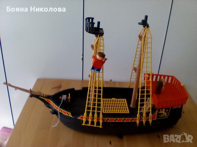 Голям пиратски кораб Плеймобил, Playmobil, снимка 2 - Коли, камиони, мотори, писти - 36156114
