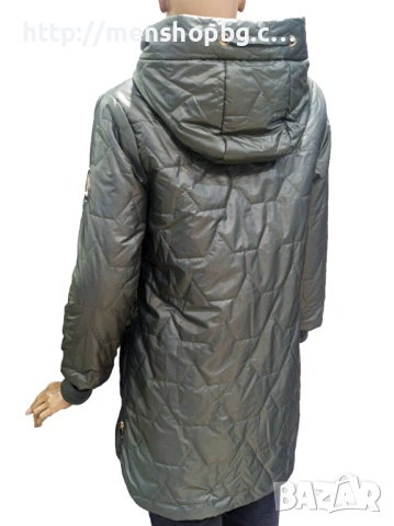 Елегантно пролетно яке - зелено, снимка 3 - Якета - 53623628