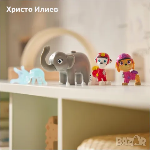 Комплект фигури кученца Paw Patrol Jungle Pups Маршал и Скай Пес Патрул, снимка 4 - Фигурки - 48796170