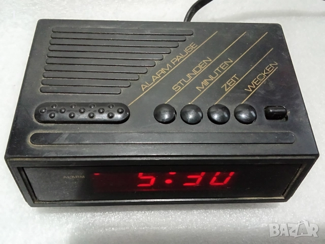 Ел.часовник с аларма Radiotone, снимка 1