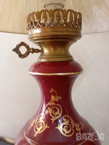 Барокова настолна лампа, снимка 3 - Настолни лампи - 53752795
