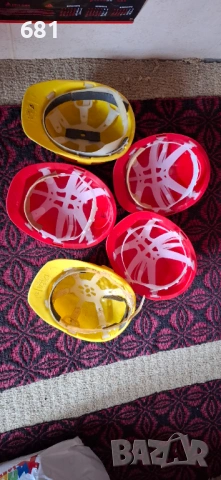 5бр. строителни каски