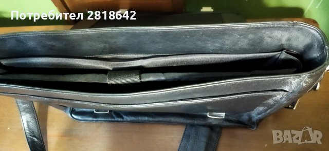 Чанта от естествена кожа за лаптоп - , снимка 4 - Чанти - 44507063