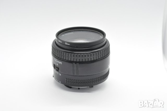 Обектив Nikon AF Nikkor 50mm f/1.4, снимка 3 - Обективи и филтри - 44482240