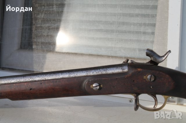 Английска капсулна пушка , снимка 7 - Антикварни и старинни предмети - 35862353