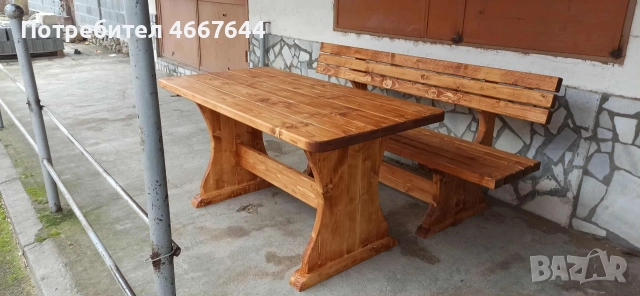 Баварска маса с две пейки