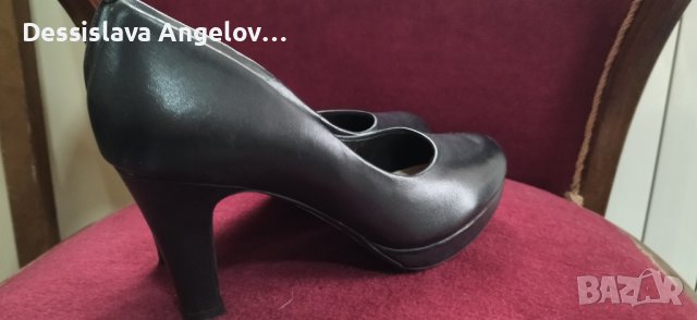 Дамски обувки естествена кожа на висок ток 38, снимка 8 - Дамски ежедневни обувки - 41854402