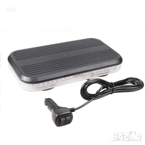 Сигнална лампа, Мини Лайтбар с магнит 12V-24V - 3202, снимка 3 - Аксесоари и консумативи - 47762271