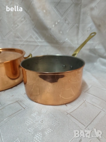 Луксозен комплект медни съдове – немско качество и класически дизайн., снимка 3 - Антикварни и старинни предмети - 53389812