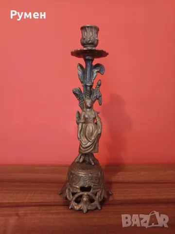 Антикварен,френски свещник!!!