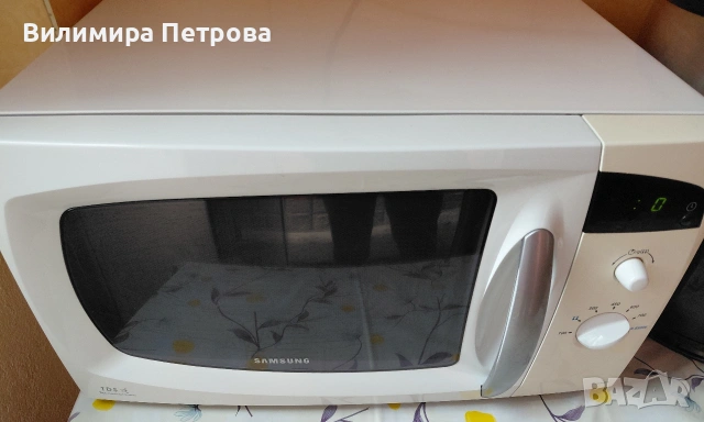 Микровълнова фурна Samsung – Отлично състояние!, снимка 7 - Микровълнови - 53392919