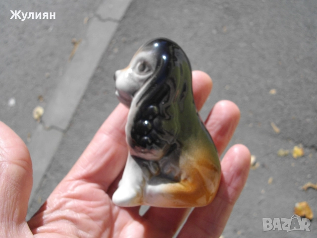  СТАР ПОРЦЕЛАН КУЧЕ МАРКИРАН , снимка 4 - Антикварни и старинни предмети - 51767133