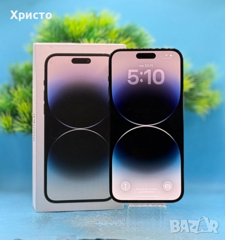 Apple iPhone 14 Pro Max, 128GB, 6GB RAM, 5G, Space Black , снимка 3 - Apple iPhone - 52481464
