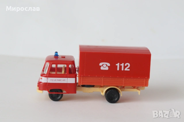 SPM H0 1/87 ROBUR РОБУР ПОЖАРНА КАМИОН МОДЕЛ