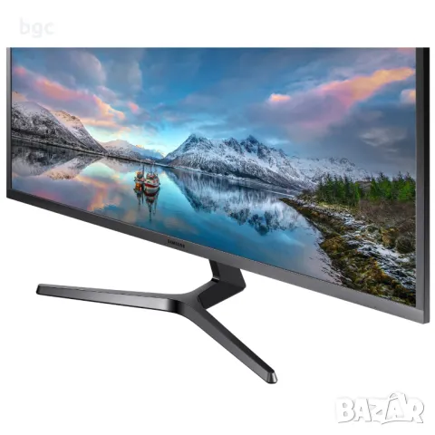 НОВ 34" Монитор Ultra Wide QHD, 60Hz, 4ms, DisplayPort, FreeSync, Dark Blue Gray, LS34J550WQRXEN, снимка 11 - Монитори - 49439000