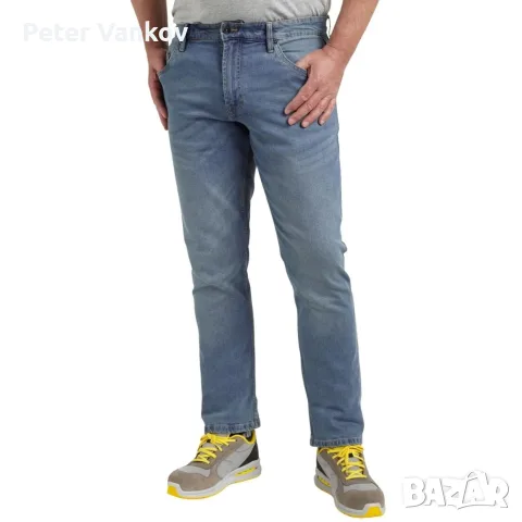 Мъжки дънки DIADORA Pant Stone 5PKT BLUE