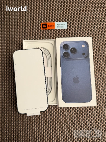 НОВ❗️ 1Tb⚠️ iPhone 17 Pro⚠️ Лизинг от 56€/мес❗️ Deep Blue ГАРАНЦИЯ❗️1000Gb❗️, снимка 9 - Apple iPhone - 53798202