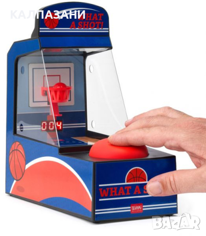 Мини баскетболна аркадна игра Legami - What a shot! BASK0001, снимка 2 - Игри и пъзели - 44932862