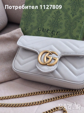 Чанта Gucci с кутия и торбичка