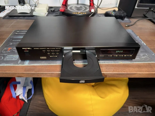 CD player плеър Rotel RCD-971 с PCM63 и PMD100, снимка 2 - Аудиосистеми - 53589195