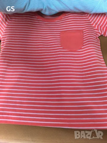 Лот Тениски Asda George. Размери 6-9м и 9-12м. Нови., снимка 4 - Бебешки блузки - 49695099