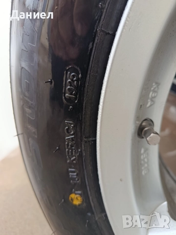 Продавам джанти 17цола  5х114.3 с гуми, снимка 5 - Гуми и джанти - 52786909