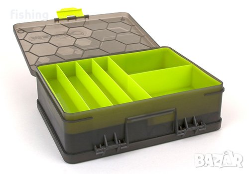 Кутия Matrix Double Sided Feeder & Tackle Box, снимка 3 - Екипировка - 35675711