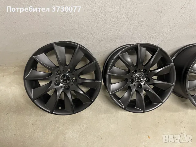 спорт пакет джанти BMW style 329 18" 8J/9J ЕТ30/44 черен мат, снимка 3 - Гуми и джанти - 49219326