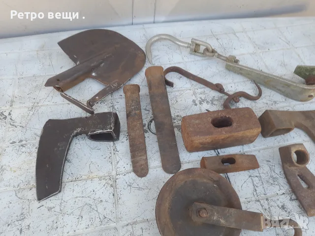 Брадви,чук,ченгели ,макара, снимка 4 - Антикварни и старинни предмети - 56016211