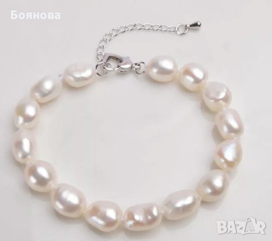 Комплект от естествени перли и сребро , снимка 6 - Бижутерийни комплекти - 35809328