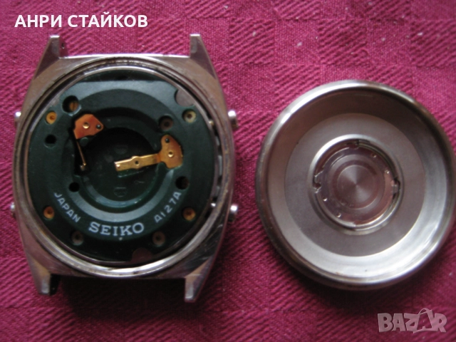 Продавам Рядък винтидж дигитален часовник Seiko A127-5000 , снимка 6 - Антикварни и старинни предмети - 52871832