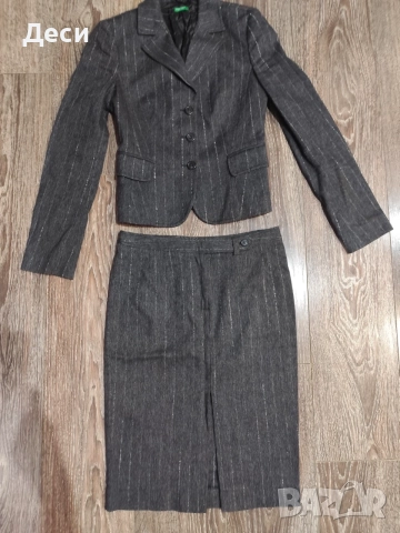 сако и пола на Benetton , снимка 4 - Костюми - 56341110