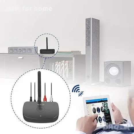  Bluetooth аудио адаптер- трансмитер Besign , снимка 8 - Други - 49843372