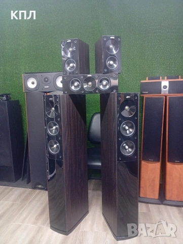 Комплект тонколони JAMO S-606 5.0 Венге (Wenge), снимка 3 - Тонколони - 53504459