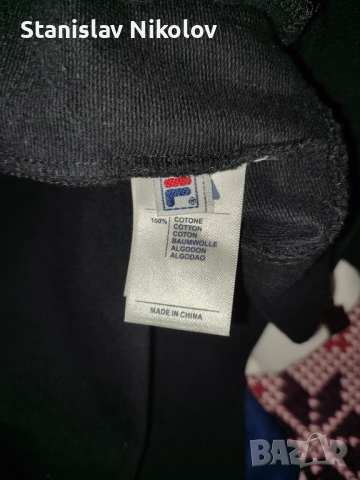 Суичър с качулка Fila Italia, size L, снимка 8 - Суичъри - 36239924