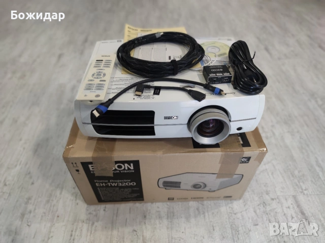 Проектор Epson EH-TW3200 Full HD 1080p – домашно кино, снимка 8 - Друга електроника - 53742323