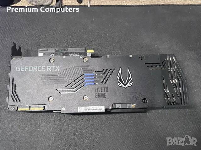 Видео карта ZOTAC GAMING GeForce RTX 3090 Trinity OC 24GB - Като нова, снимка 4 - Видеокарти - 56247823