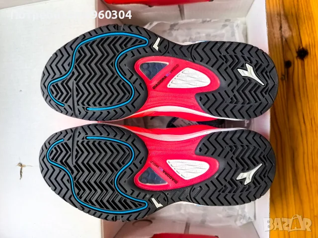 Чисто нови Дамски Тенис Обувки Diadora Speed Blushield Fly 2 AG, Размер 36, снимка 9 - Тенис - 56231970