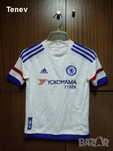 Chelsea Adidas оригинална тениска фланелка Челси 9-10г 