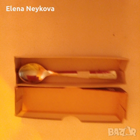 Български малки лъжички 6 броя, снимка 3 - Прибори за хранене, готвене и сервиране - 52129591