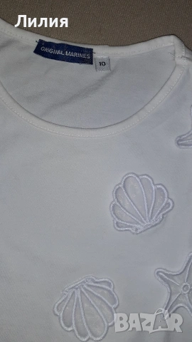 Блузка детска бяла, снимка 4 - Детски тениски и потници - 53578706