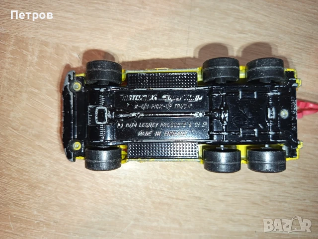 K-6 Pick -UP Truck (1974г).Matchbox, снимка 7 - Колекции - 51318498