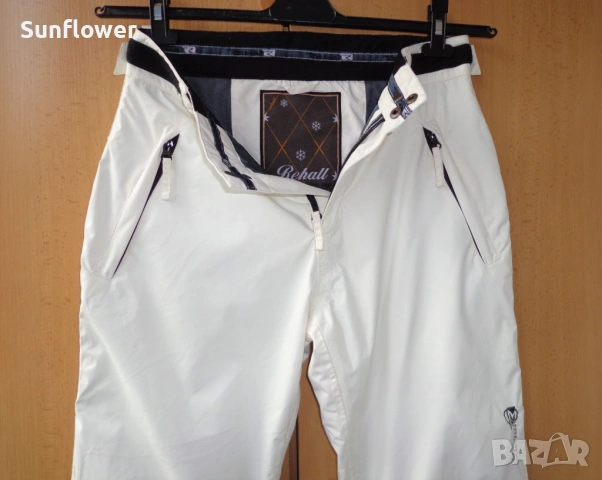 Дамски бял ски/сноуборд панталони Rehall размер M  , снимка 8 - Спортни екипи - 53657058
