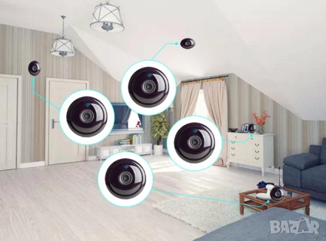 Смартфон Бебефон 2К FULL HD 1080P 2 Mегапиксела Wi-Fi Микрофон MicroSD Карта Памет Слот Little Stars, снимка 7 - Комплекти за видеонаблюдение - 40516418