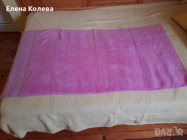 Розова кърпа, снимка 1 - Хавлиени кърпи - 41168228