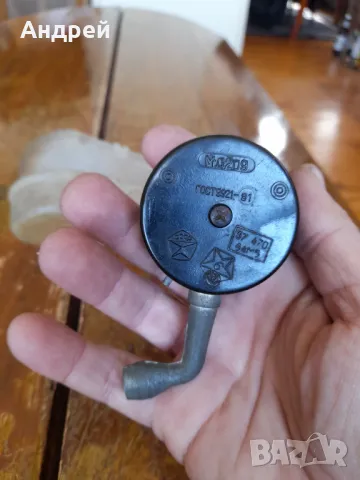 Стар манометър за гуми МД 209, снимка 4 - Други ценни предмети - 50234643