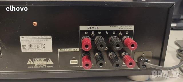 Стерео усилвател Sony TA-F590ES, снимка 13 - Ресийвъри, усилватели, смесителни пултове - 53030538