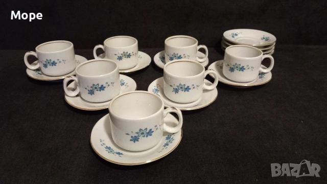 Порцеланов сервиз за кафе и чай , снимка 7 - Сервизи - 41968565